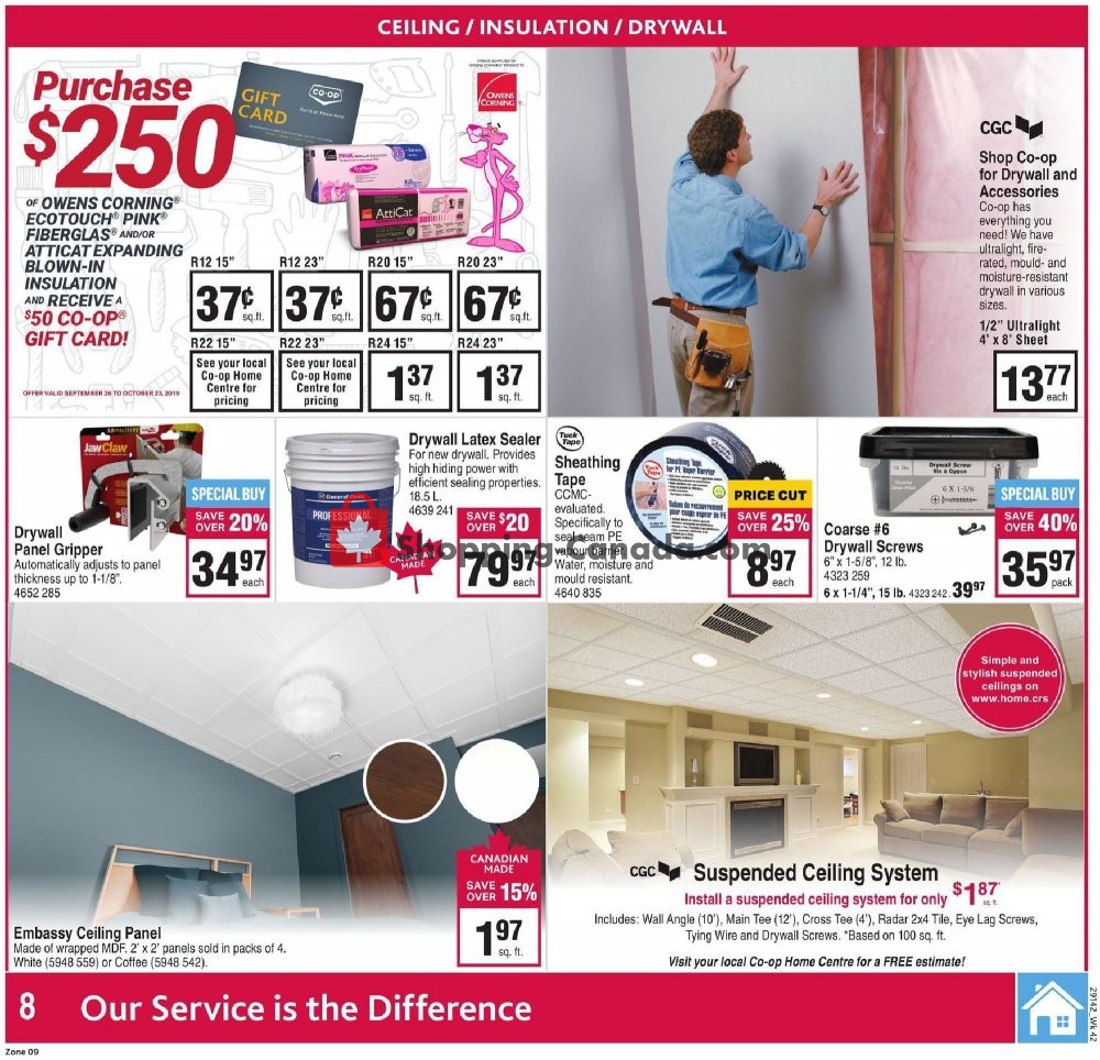 Co-op flyer from Thursday October 10, 2019 to Wednesday October 16, 2019 - page 9