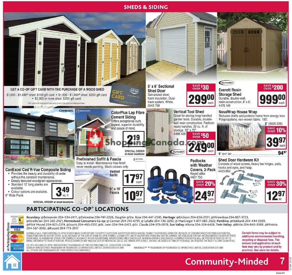 Co-op flyer from Thursday June 27, 2019 to Wednesday July 3, 2019 - page 7