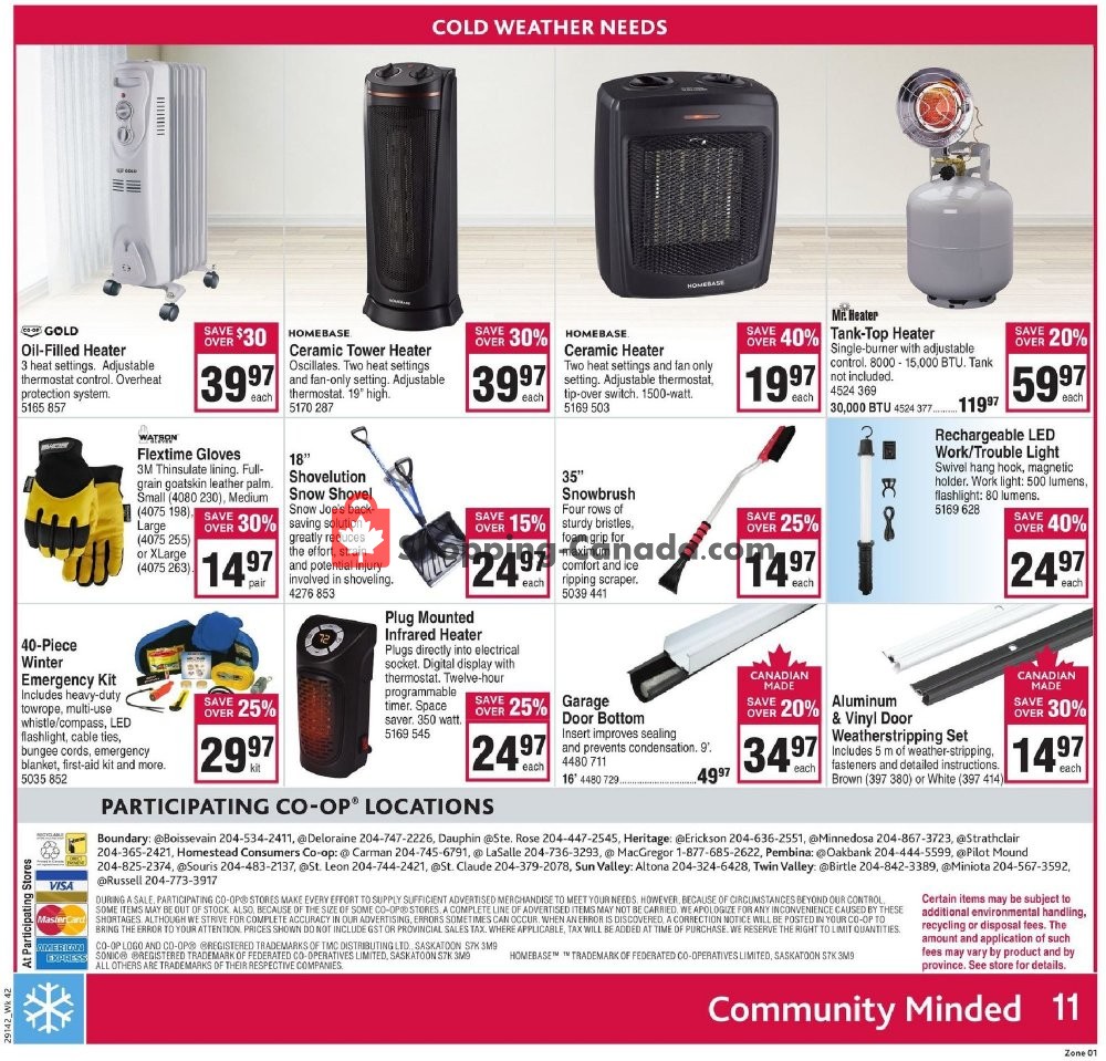 Co-op flyer from Thursday October 10, 2019 to Wednesday October 16, 2019 - page 12