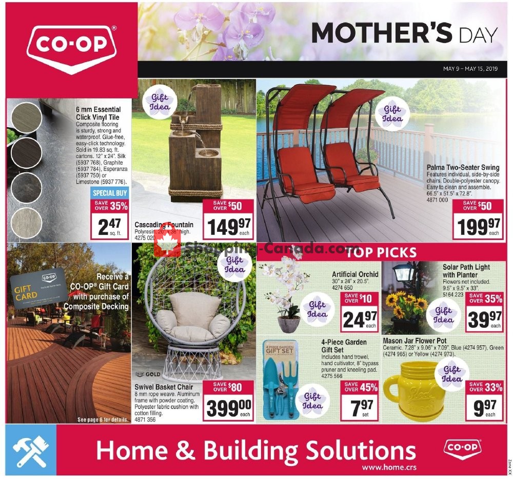 Co-op flyer from Thursday May 9, 2019 to Wednesday May 15, 2019 - page 1
