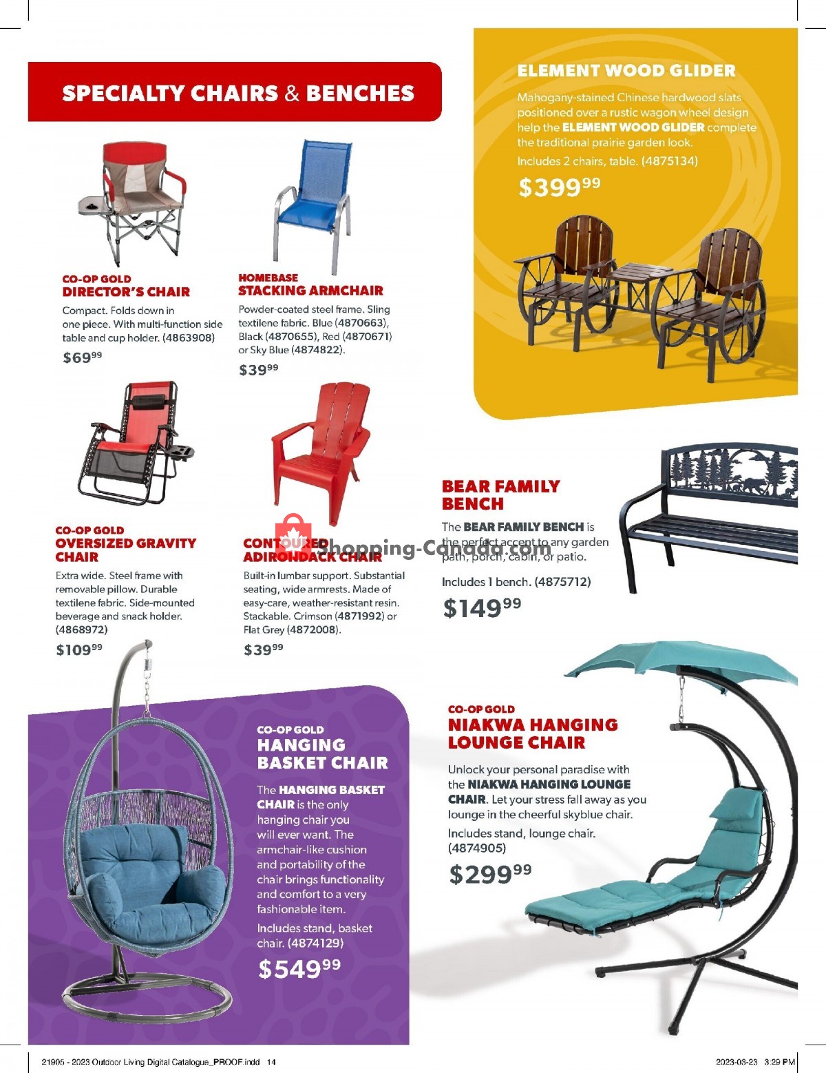 Co-op flyer from Thursday March 30, 2023 to Wednesday July 5, 2023 - page 13