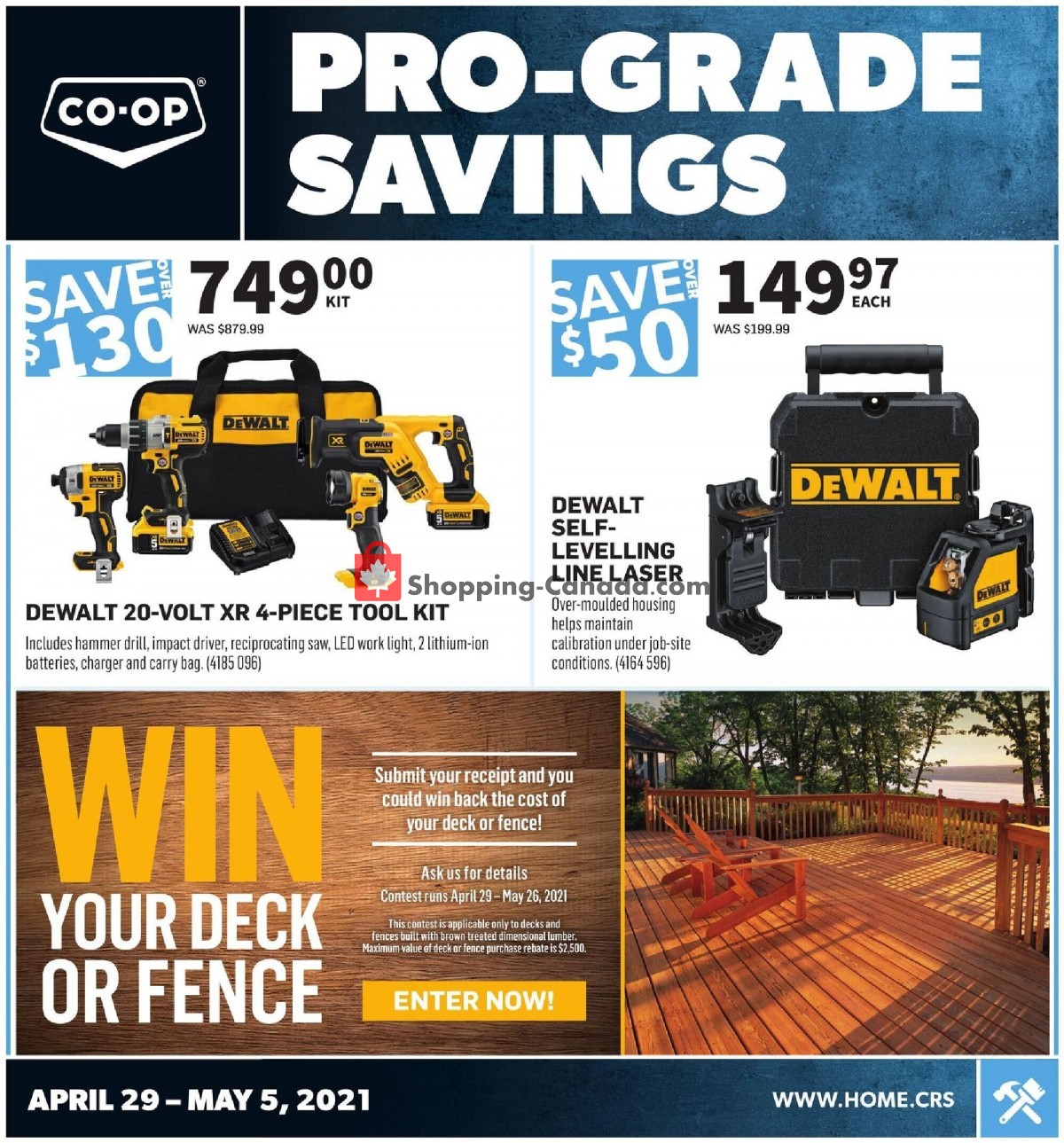 Co-op flyer from Thursday April 29, 2021 to Wednesday May 5, 2021 - page 1