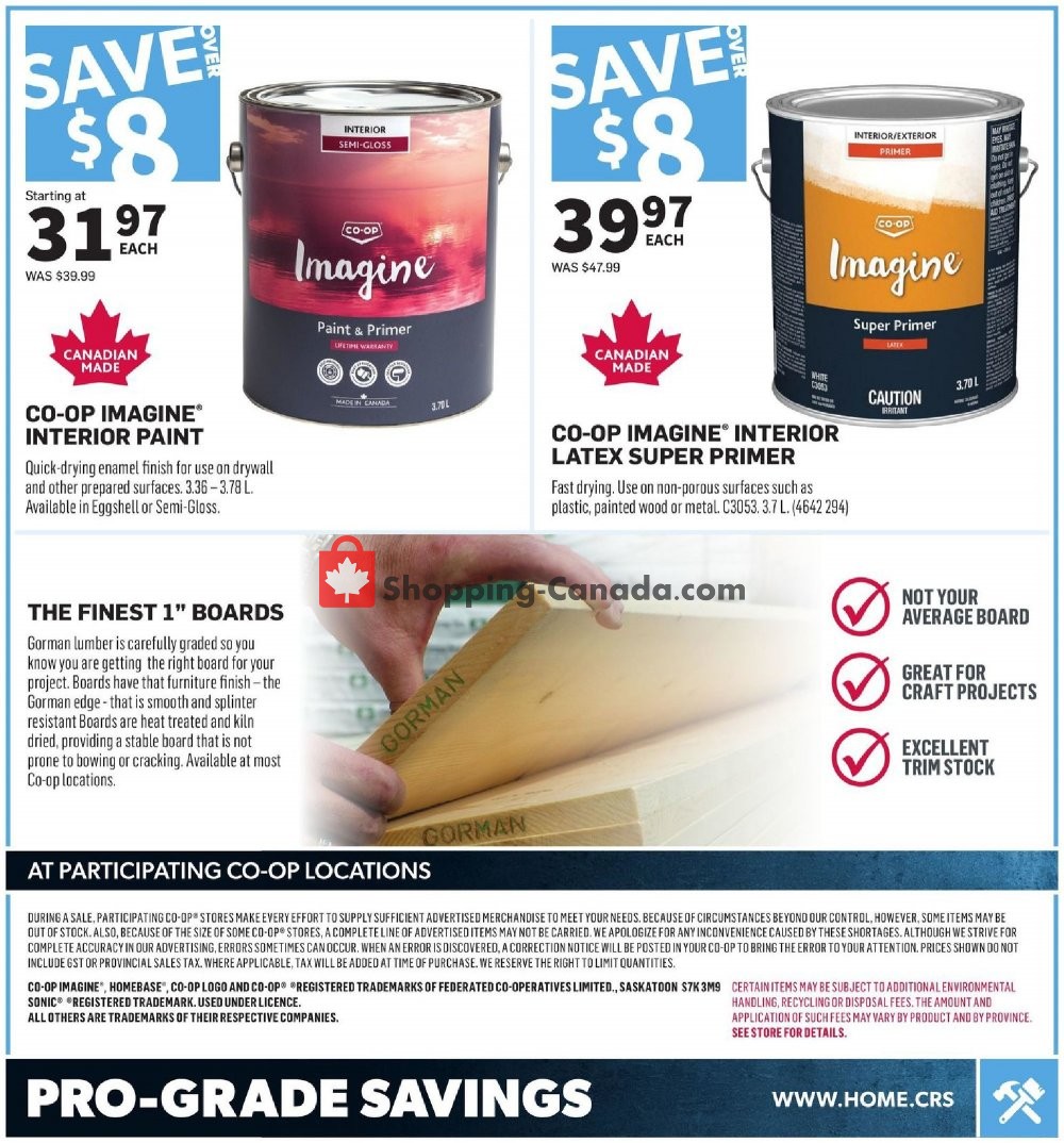 Co-op flyer from Thursday April 30, 2020 to Wednesday May 6, 2020 - page 4