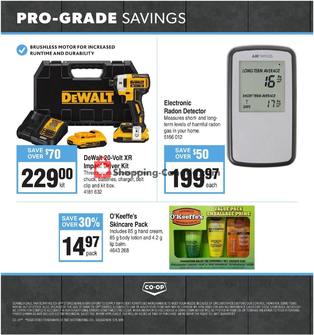 Co-op flyer from Thursday November 1, 2018 to Wednesday November 14, 2018 - page 5