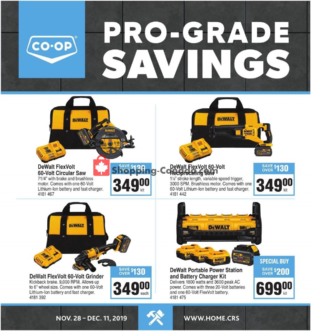 Co-op flyer from Thursday November 28, 2019 to Wednesday December 11, 2019 - page 1