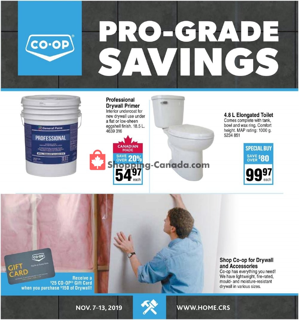 Co-op flyer from Thursday November 7, 2019 to Wednesday November 13, 2019 - page 1