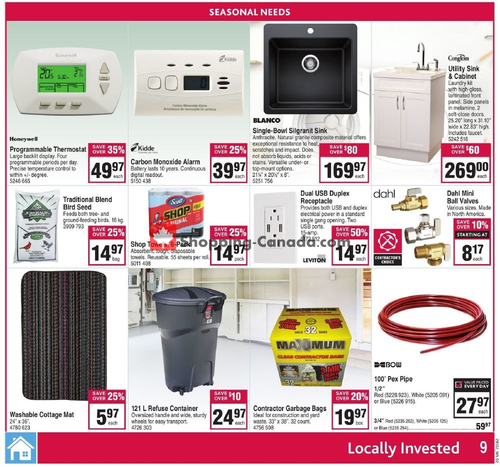 Co-op flyer from Thursday January 3, 2019 to Wednesday January 16, 2019 - page 9