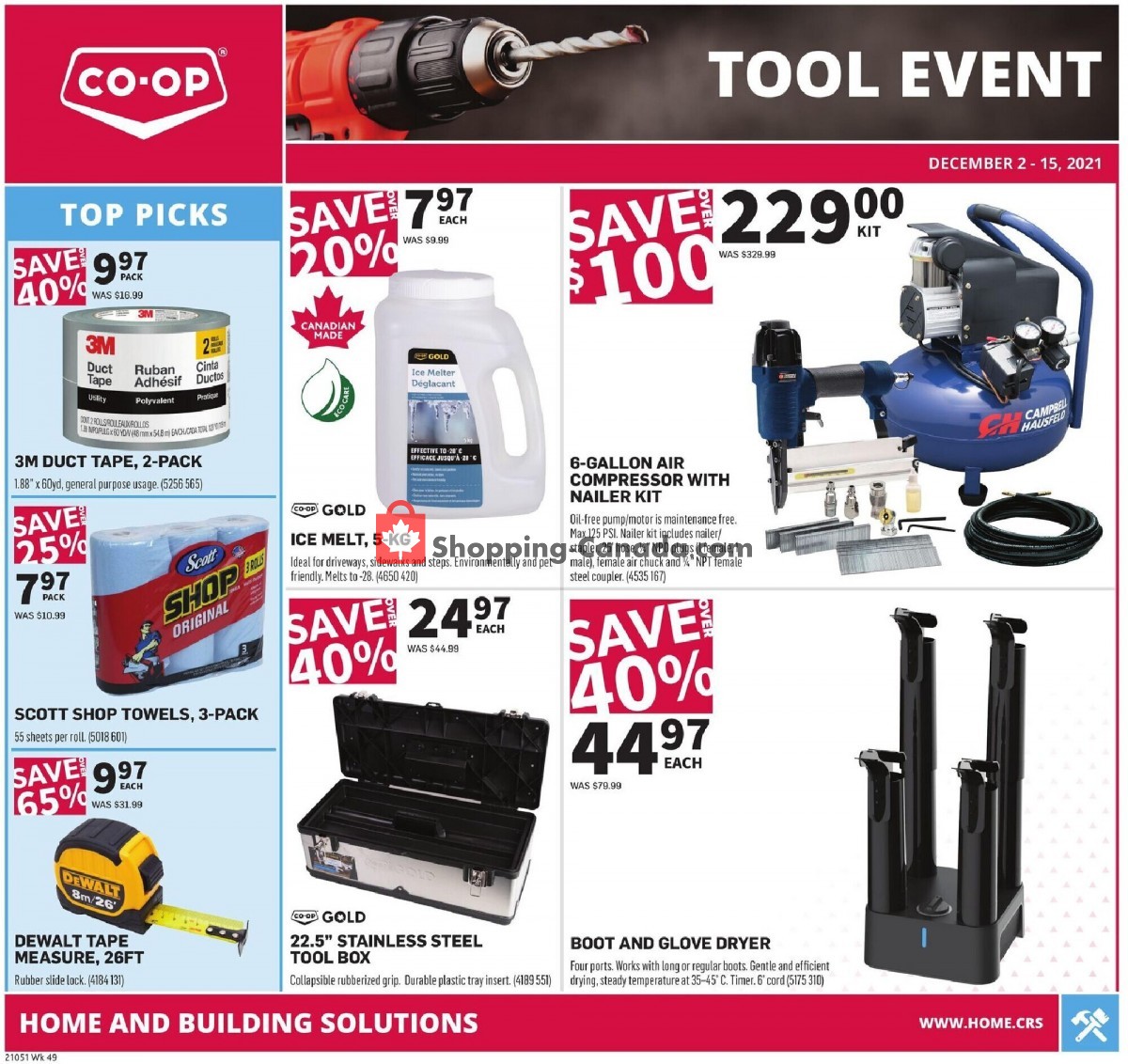 Co-op flyer from Thursday December 2, 2021 to Wednesday December 15, 2021 - page 1