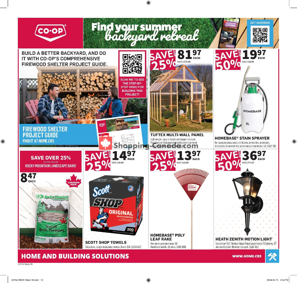 Co-op flyer from Thursday April 25, 2024 to Wednesday May 1, 2024 - page 13