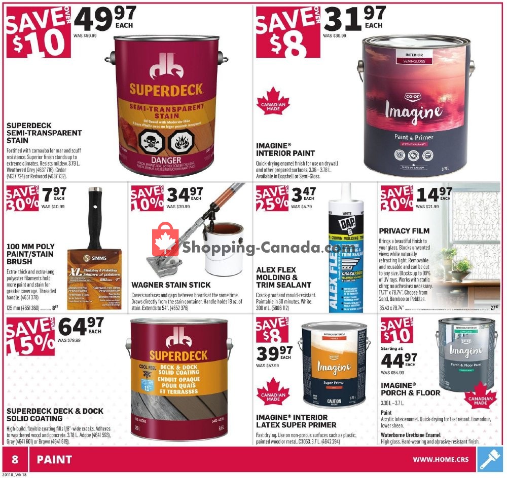 Co-op flyer from Thursday April 30, 2020 to Wednesday May 6, 2020 - page 8
