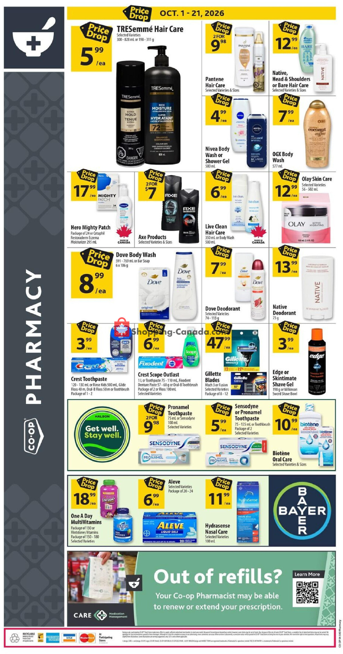 Co-op flyer from Thursday October 1, 2026 to Wednesday October 21, 2026 - page 2
