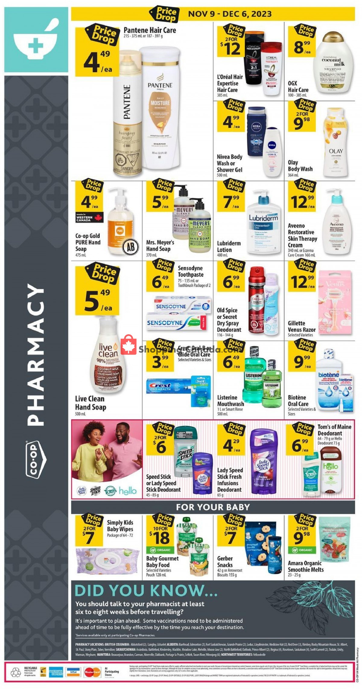 Co-op flyer from Thursday November 9, 2023 to Wednesday December 6, 2023 - page 4