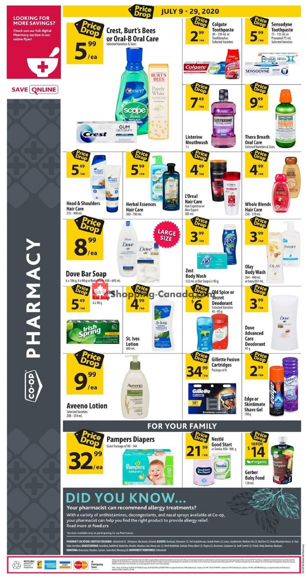 Co-op flyer from Thursday July 9, 2020 to Wednesday July 29, 2020 - page 2