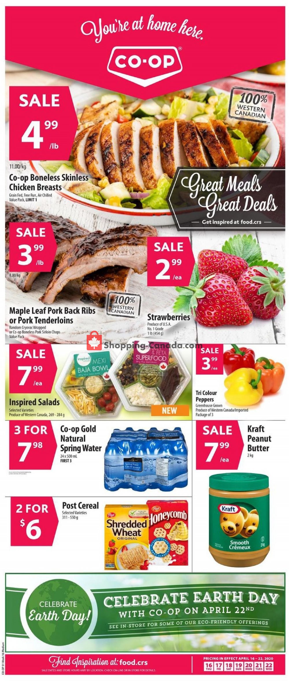 Coop Canada, flyer (Food Price DropON) April 16 April 22, 2020
