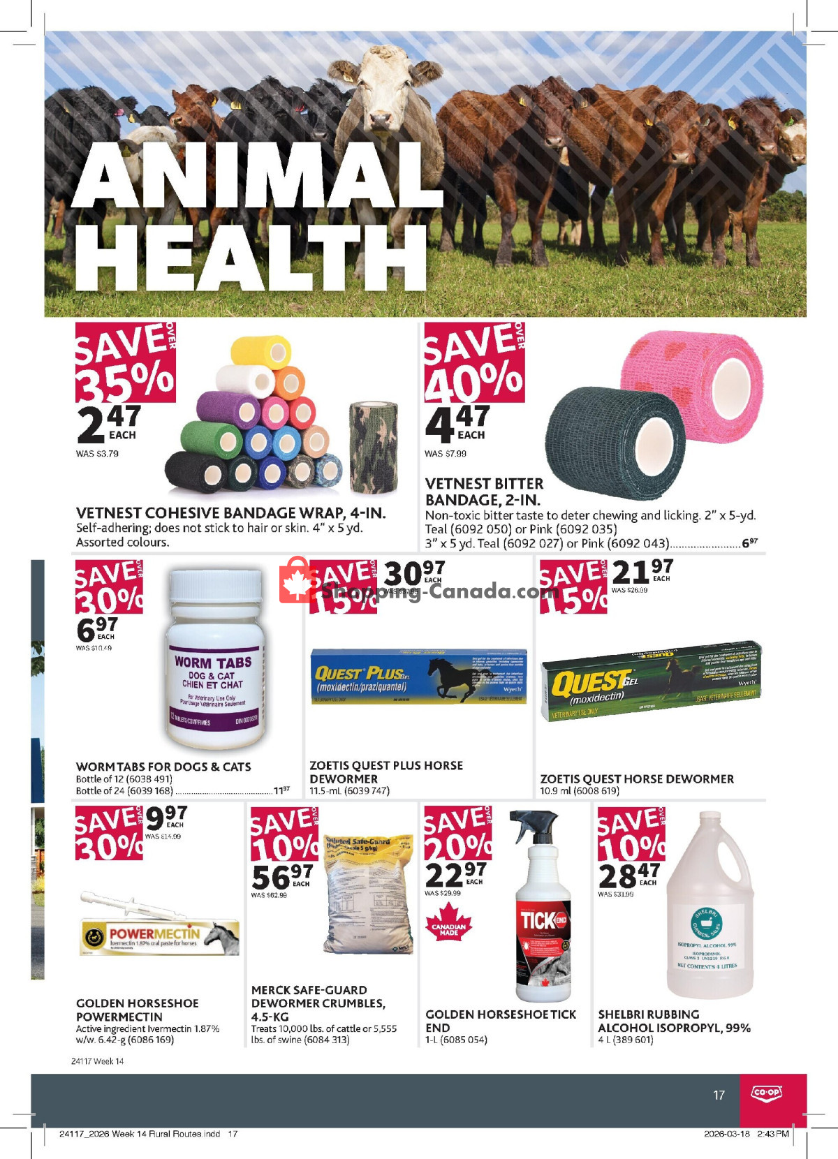 Co-op flyer from Thursday April 2, 2026 to Wednesday April 22, 2026 - page 19