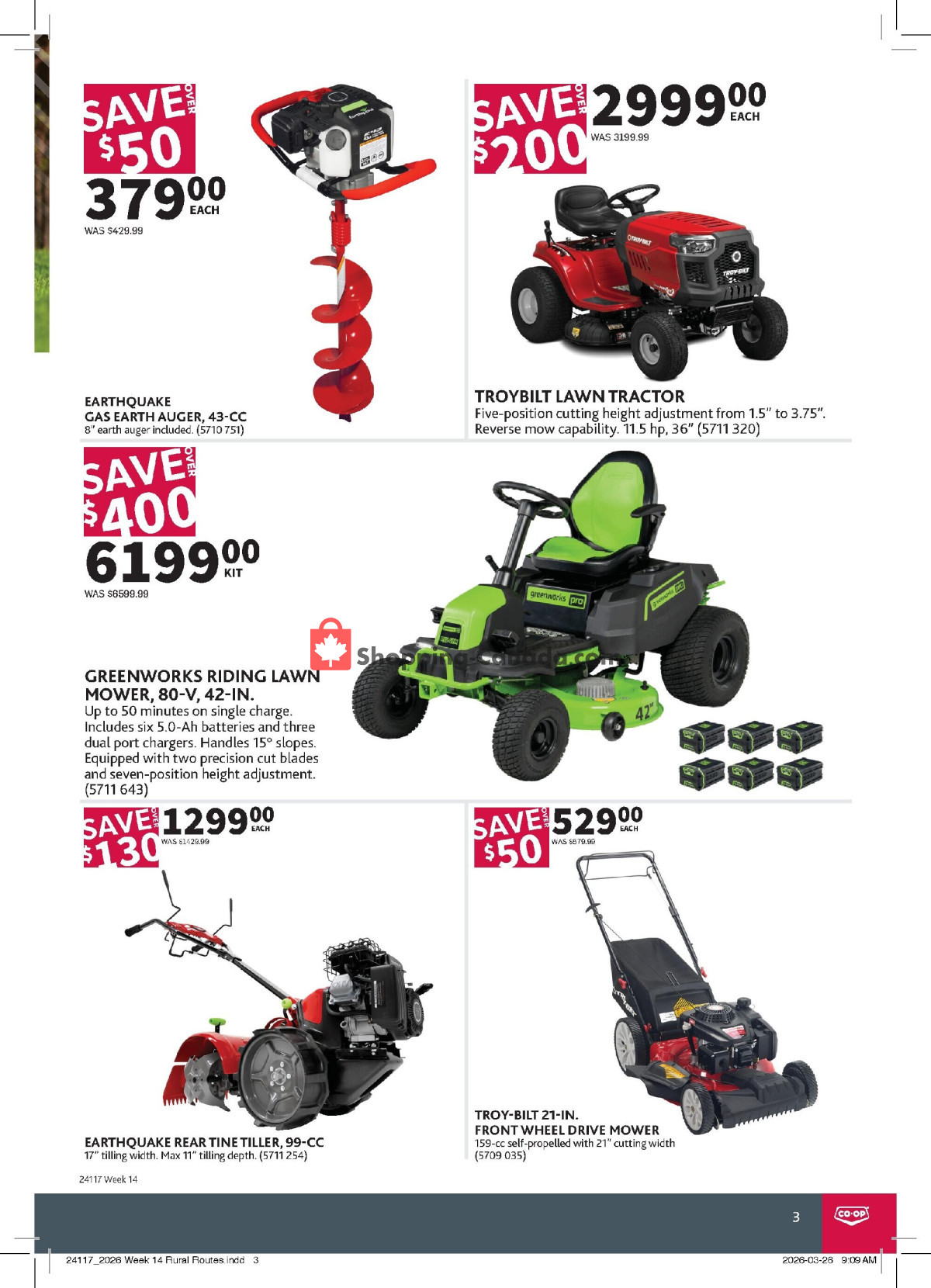 Co-op flyer from Thursday April 2, 2026 to Wednesday April 22, 2026 - page 5