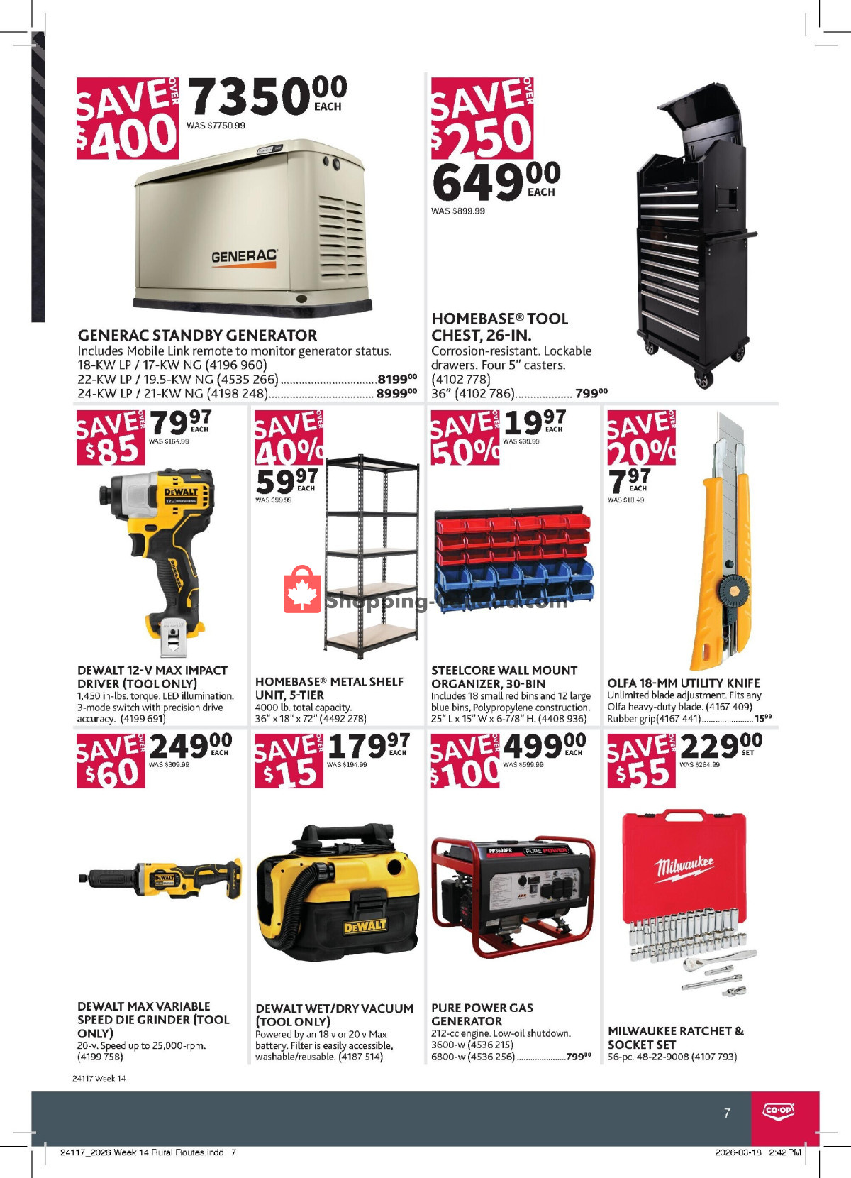 Co-op flyer from Thursday April 2, 2026 to Wednesday April 22, 2026 - page 9