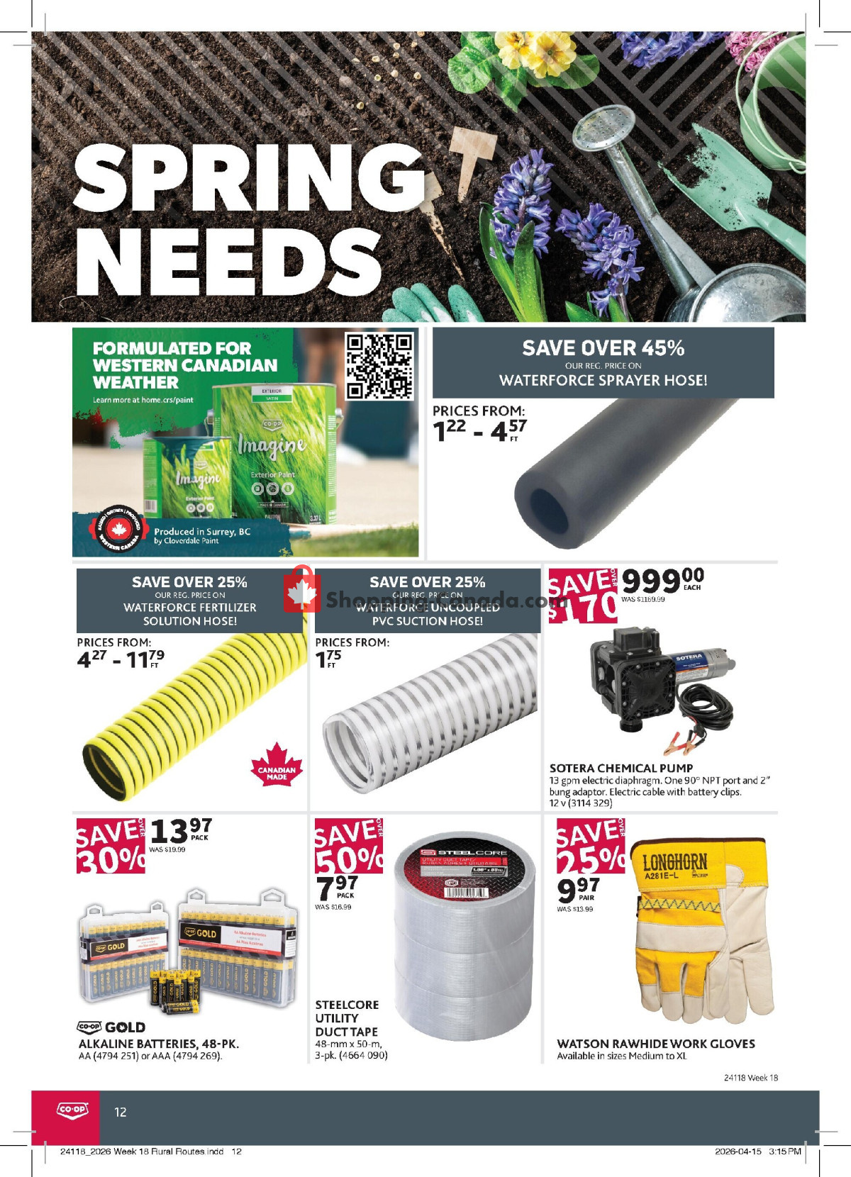 Co-op flyer from Thursday April 30, 2026 to Wednesday May 20, 2026 - page 12