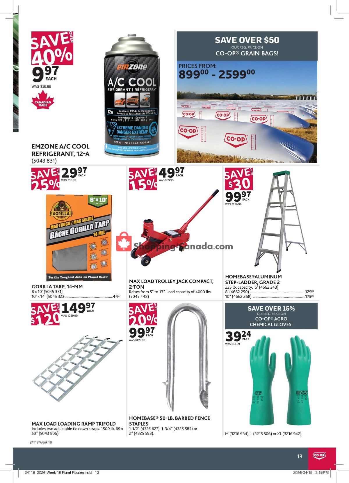 Co-op flyer from Thursday April 30, 2026 to Wednesday May 20, 2026 - page 13