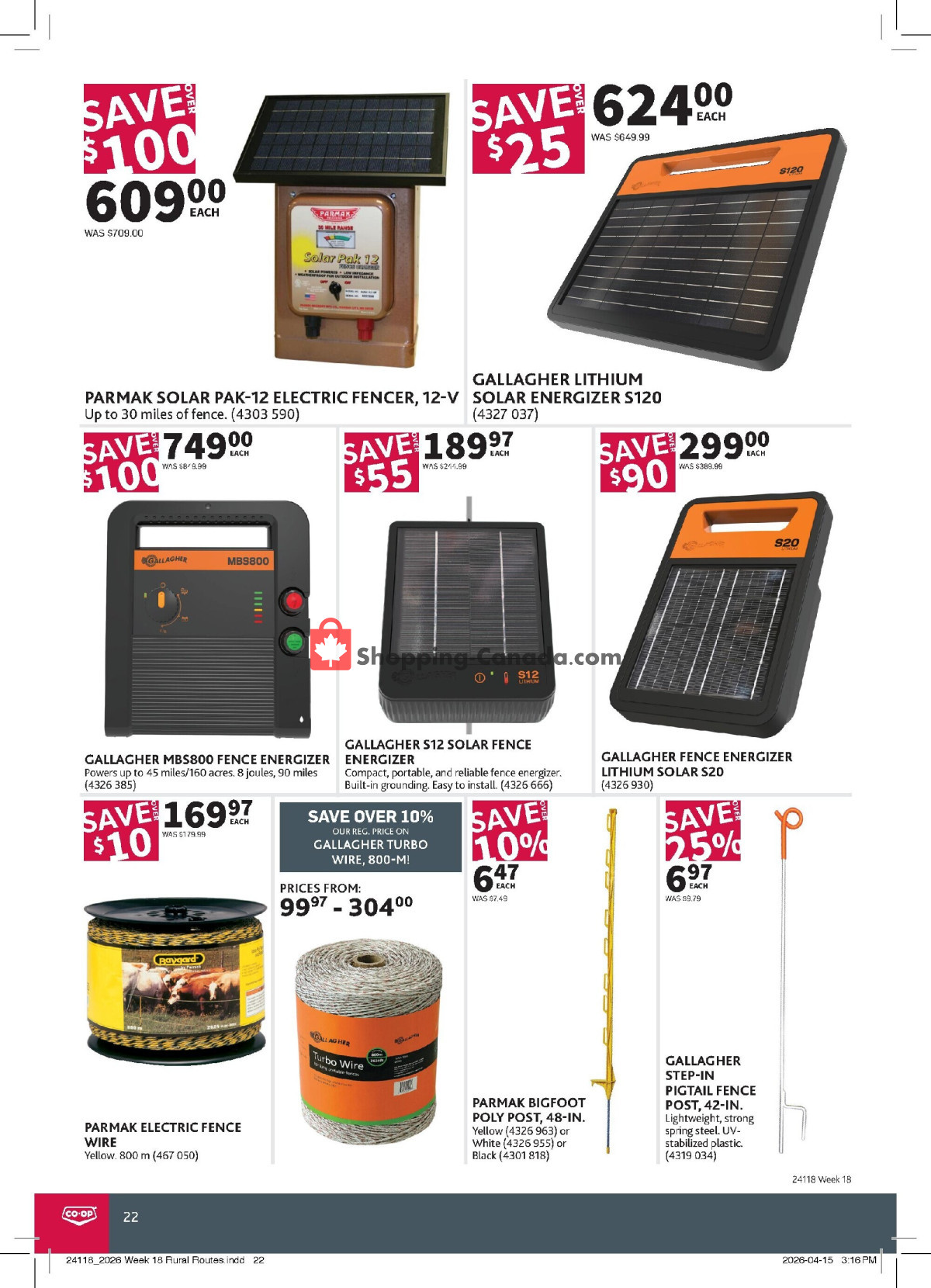 Co-op flyer from Thursday April 30, 2026 to Wednesday May 20, 2026 - page 22