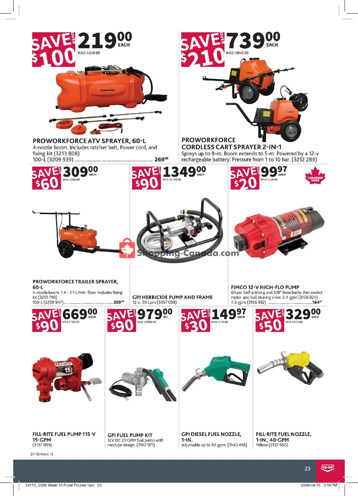 Co-op flyer from Thursday April 30, 2026 to Wednesday May 20, 2026 - page 23