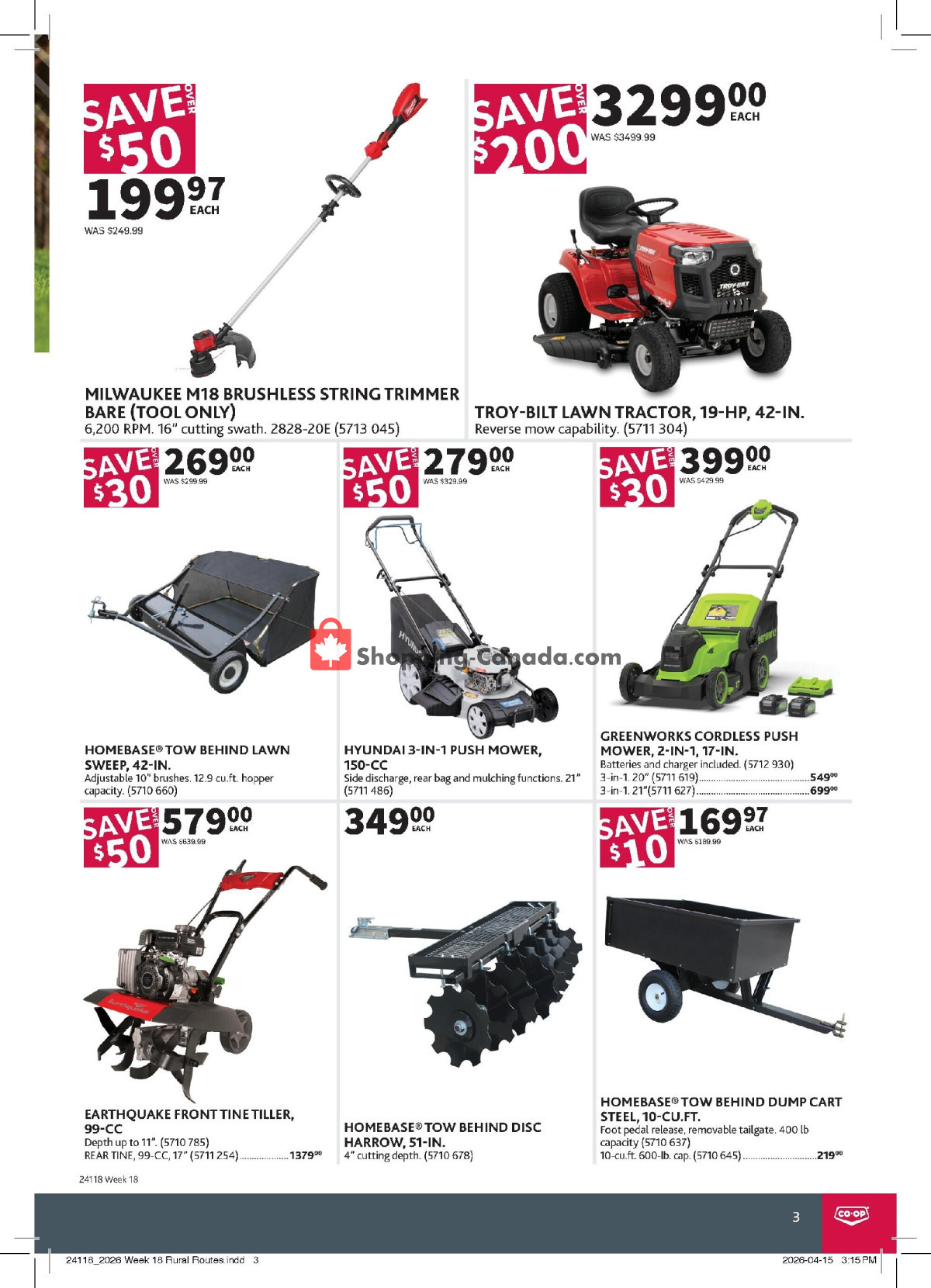 Co-op flyer from Thursday April 30, 2026 to Wednesday May 20, 2026 - page 3