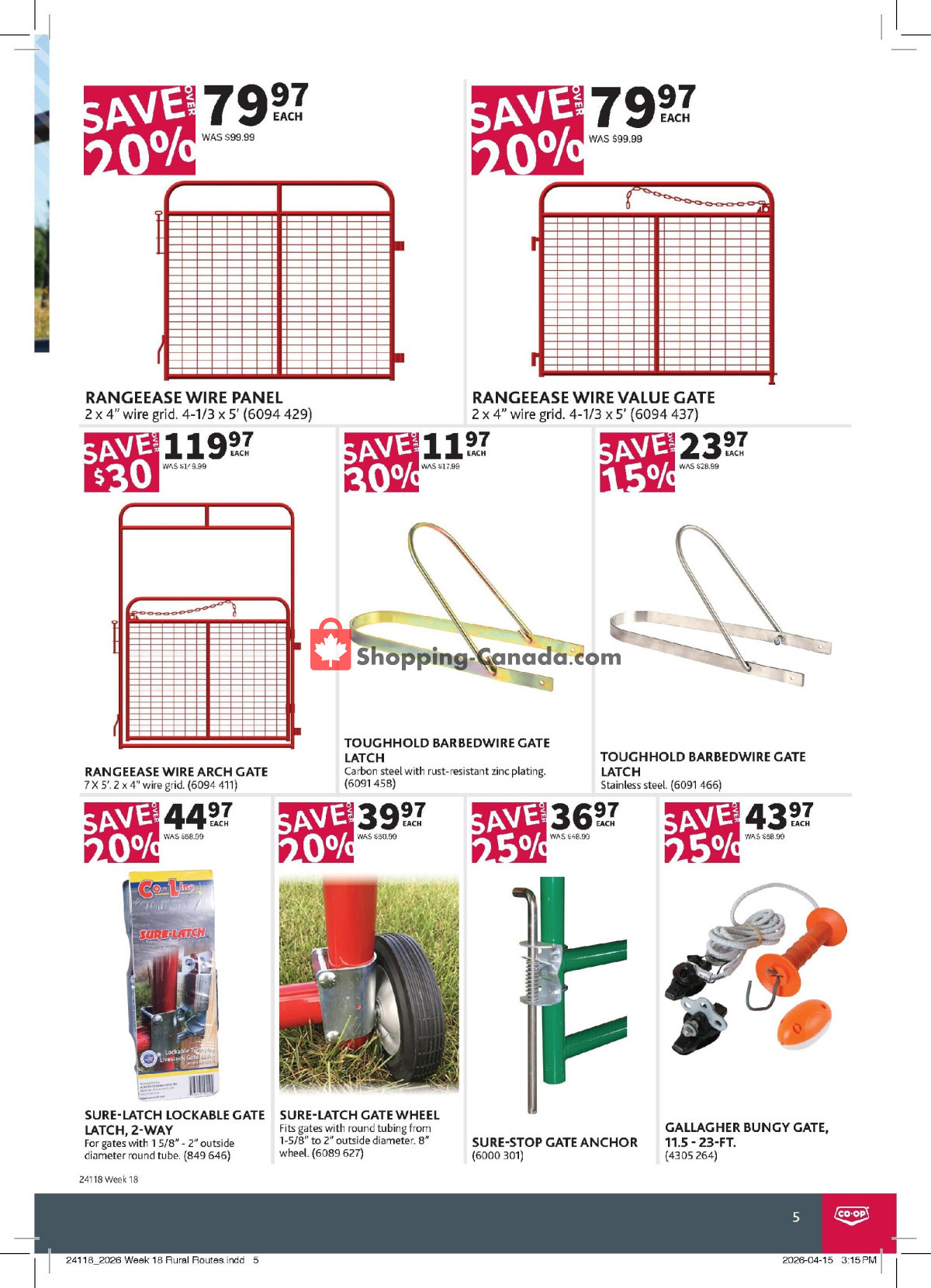 Co-op flyer from Thursday April 30, 2026 to Wednesday May 20, 2026 - page 5