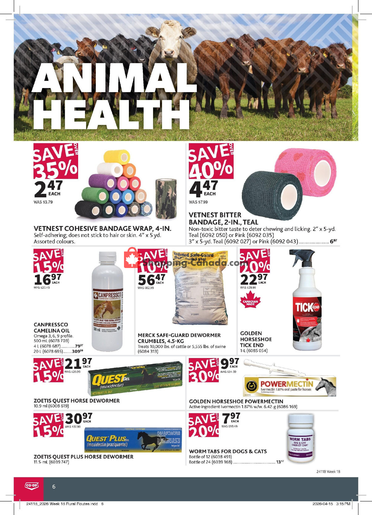 Co-op flyer from Thursday April 30, 2026 to Wednesday May 20, 2026 - page 6