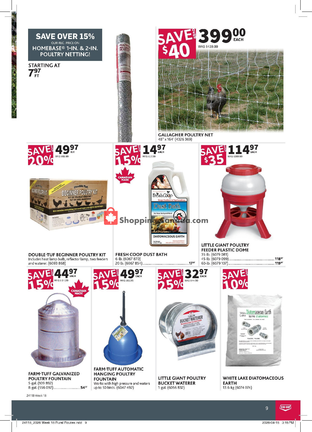 Co-op flyer from Thursday April 30, 2026 to Wednesday May 20, 2026 - page 9