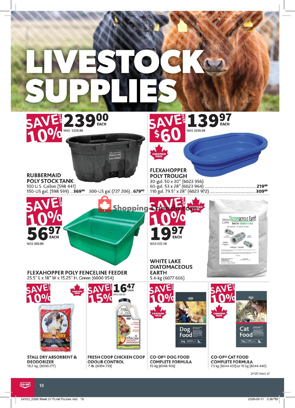 Co-op flyer from Thursday July 2, 2026 to Wednesday July 22, 2026 - page 18