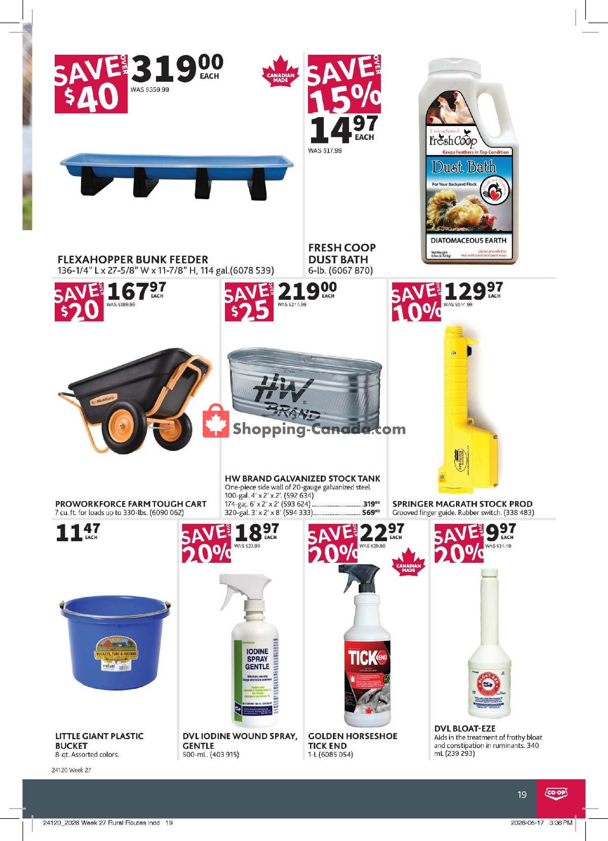 Co-op flyer from Thursday July 2, 2026 to Wednesday July 22, 2026 - page 19