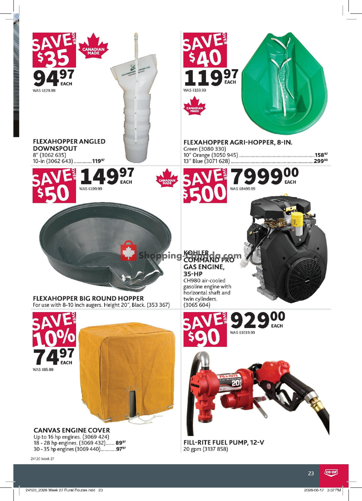 Co-op flyer from Thursday July 2, 2026 to Wednesday July 22, 2026 - page 23