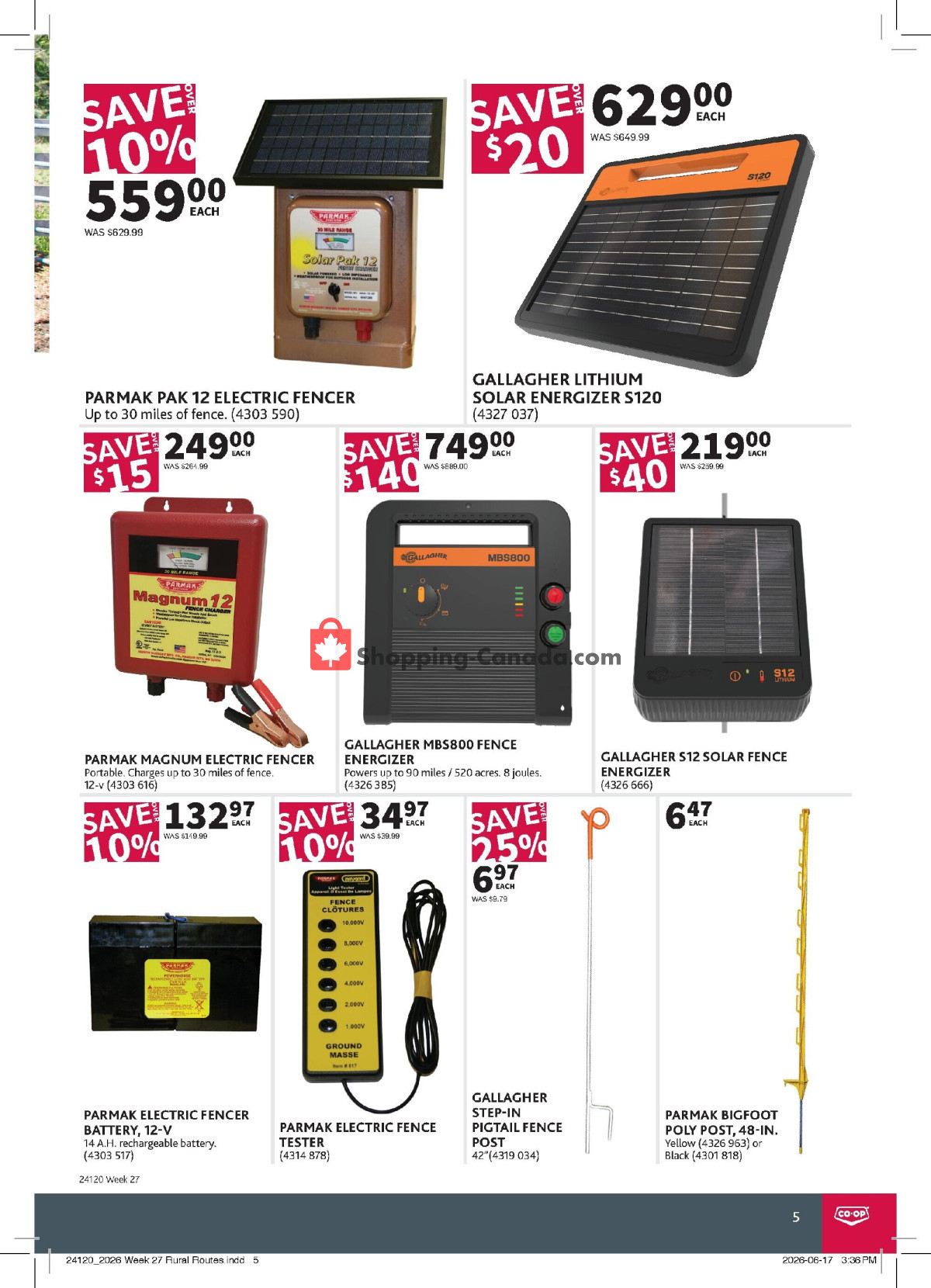 Co-op flyer from Thursday July 2, 2026 to Wednesday July 22, 2026 - page 5
