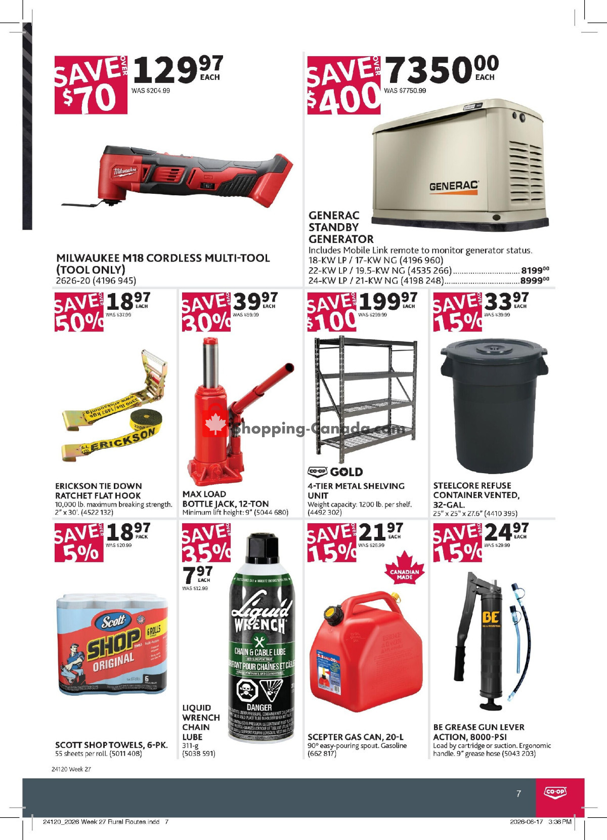 Co-op flyer from Thursday July 2, 2026 to Wednesday July 22, 2026 - page 7