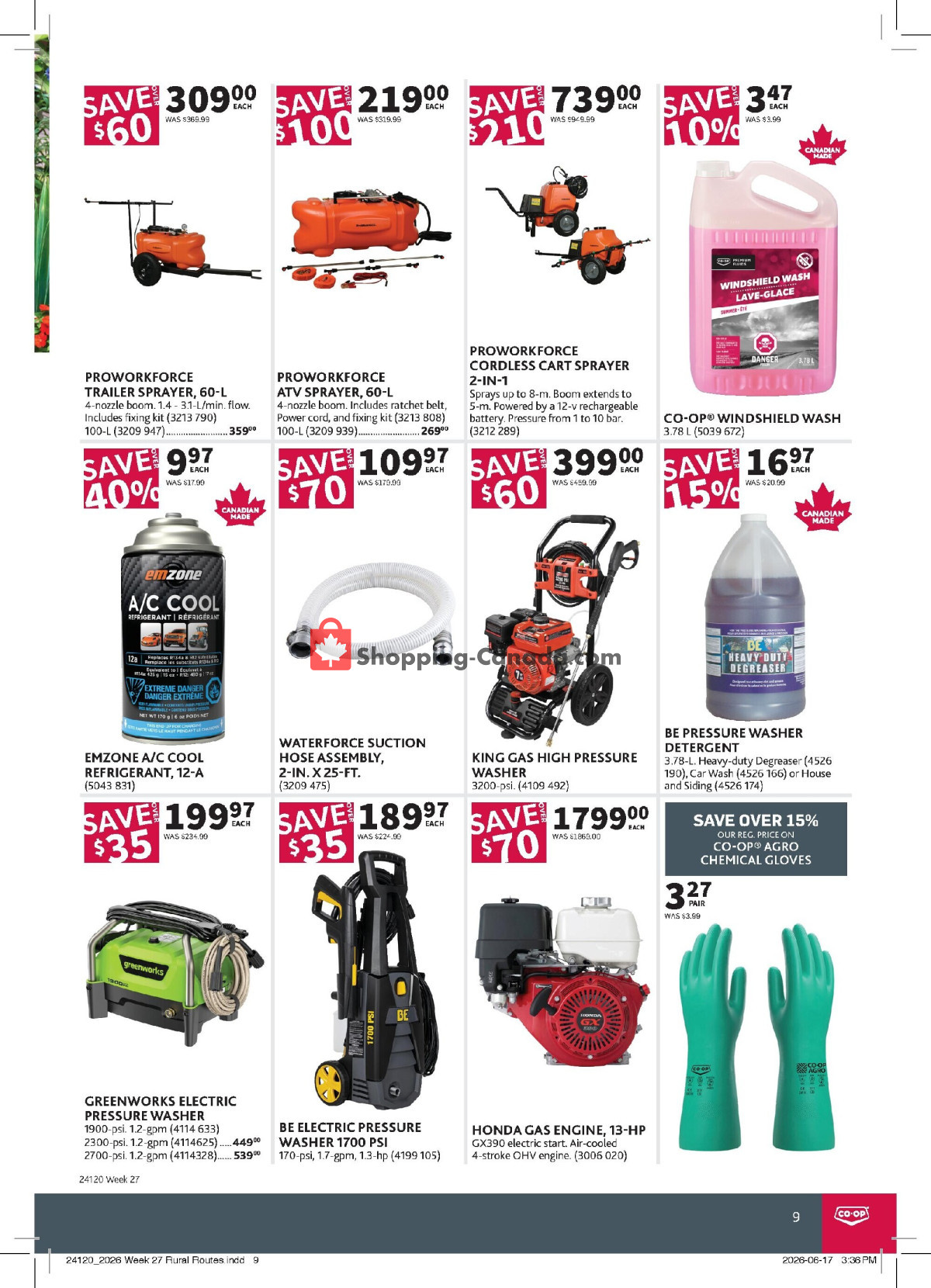 Co-op flyer from Thursday July 2, 2026 to Wednesday July 22, 2026 - page 9
