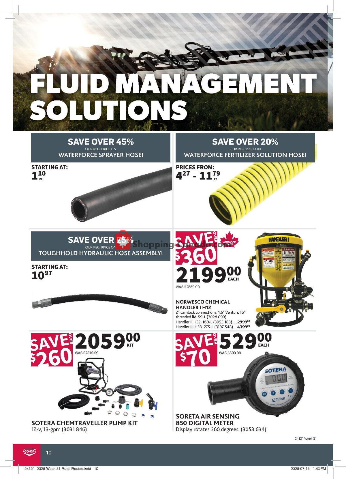 Co-op flyer from Thursday July 30, 2026 to Wednesday August 19, 2026 - page 10