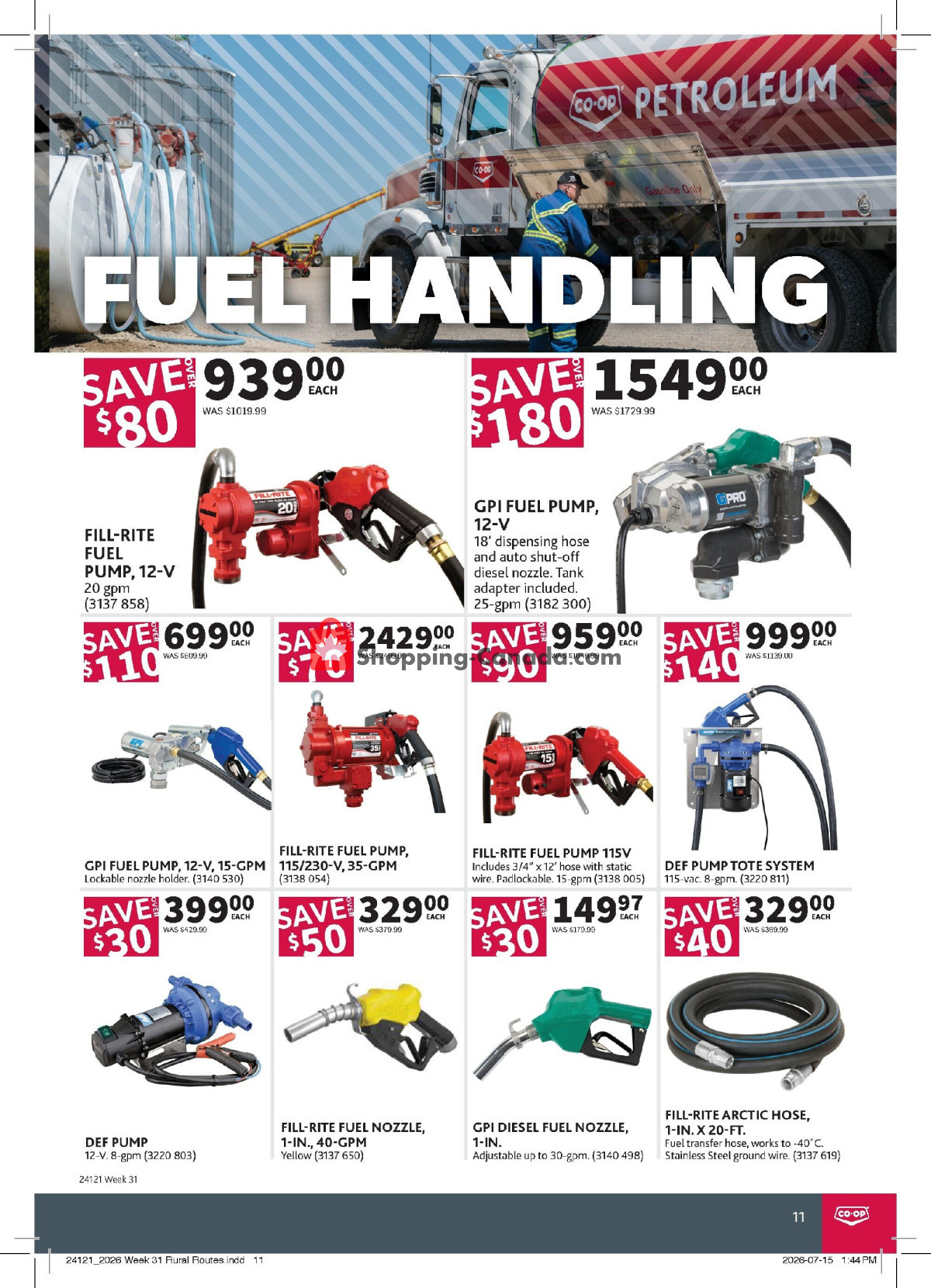 Co-op flyer from Thursday July 30, 2026 to Wednesday August 19, 2026 - page 11
