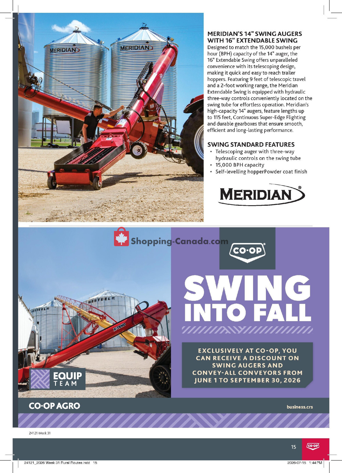 Co-op flyer from Thursday July 30, 2026 to Wednesday August 19, 2026 - page 15