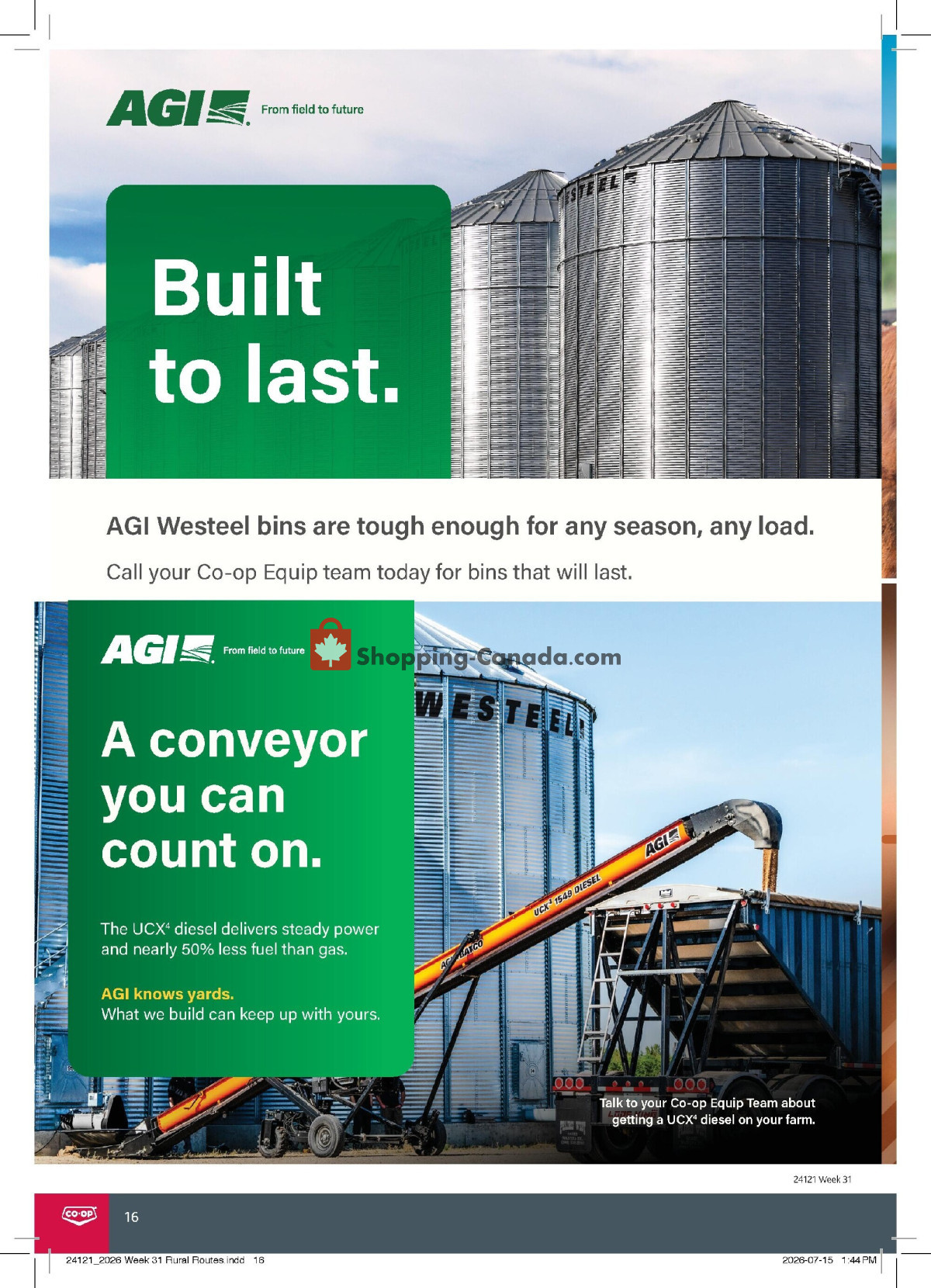 Co-op flyer from Thursday July 30, 2026 to Wednesday August 19, 2026 - page 16