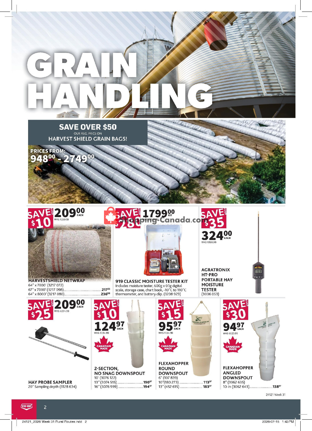 Co-op flyer from Thursday July 30, 2026 to Wednesday August 19, 2026 - page 2