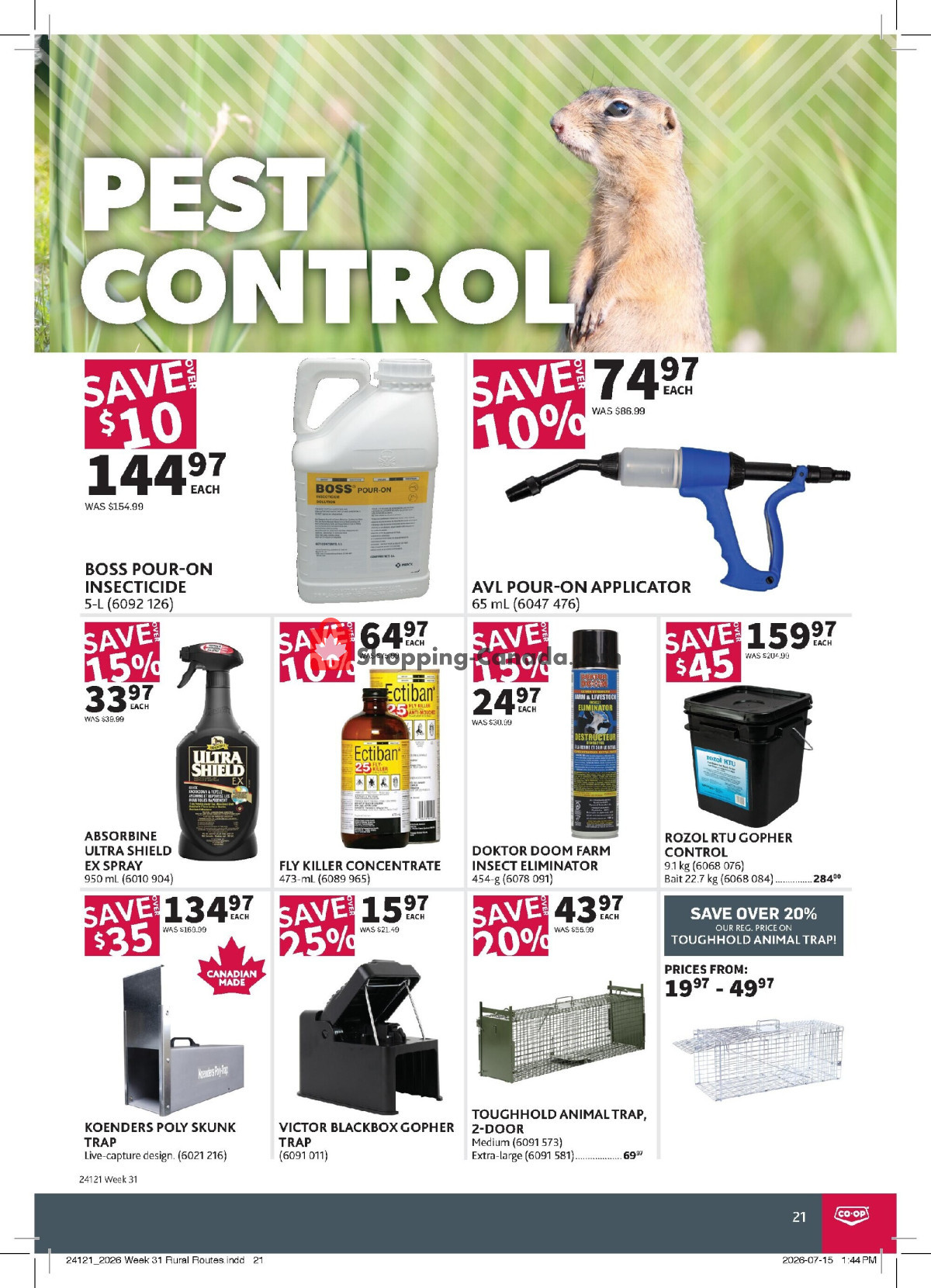 Co-op flyer from Thursday July 30, 2026 to Wednesday August 19, 2026 - page 21