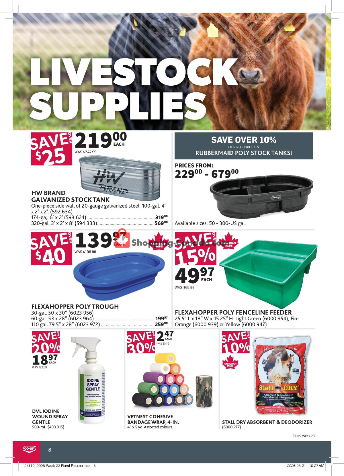 Co-op flyer from Thursday June 4, 2026 to Wednesday June 24, 2026 - page 9