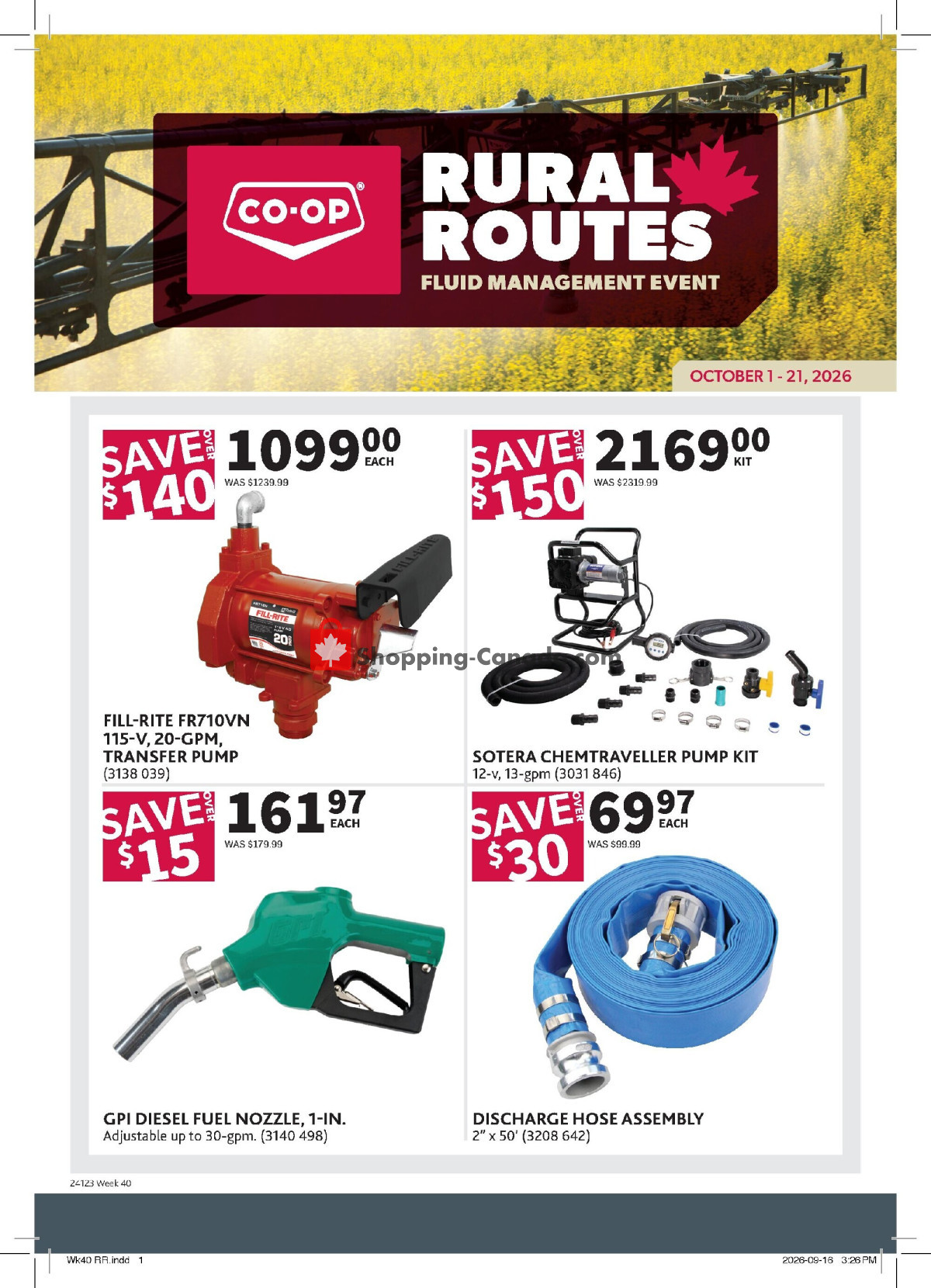 First page of Co-op flyer - preview - from Thursday October 1, 2026 to Wednesday October 21, 2026