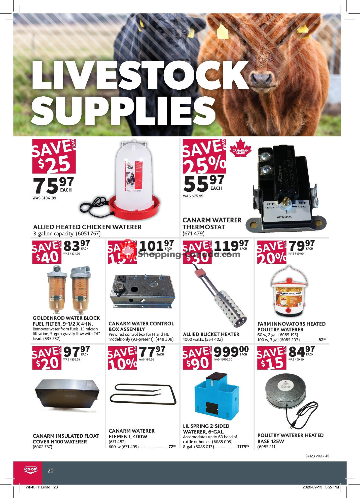 Co-op flyer from Thursday October 1, 2026 to Wednesday October 21, 2026 - page 20