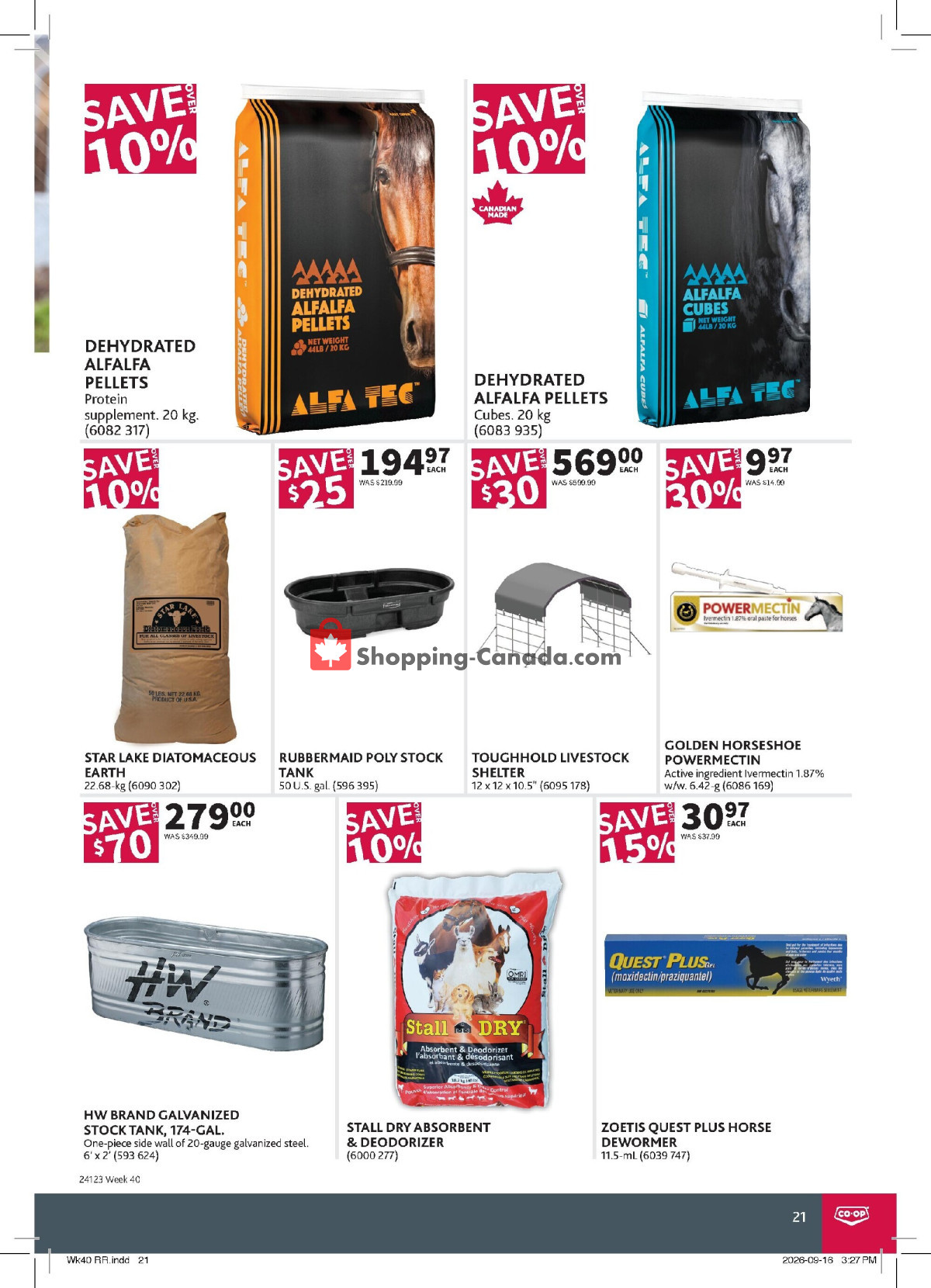 Co-op flyer from Thursday October 1, 2026 to Wednesday October 21, 2026 - page 21