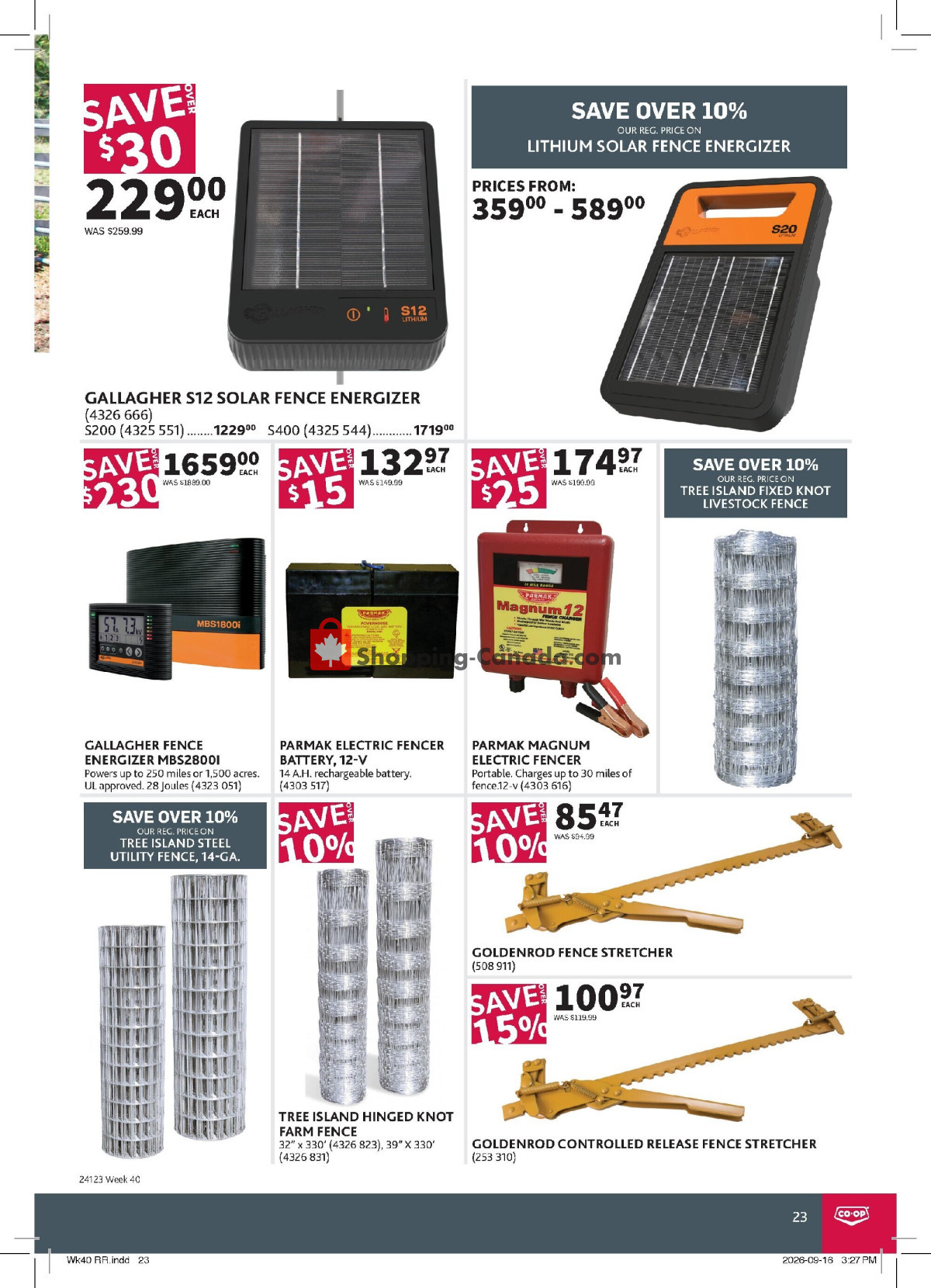 Co-op flyer from Thursday October 1, 2026 to Wednesday October 21, 2026 - page 23