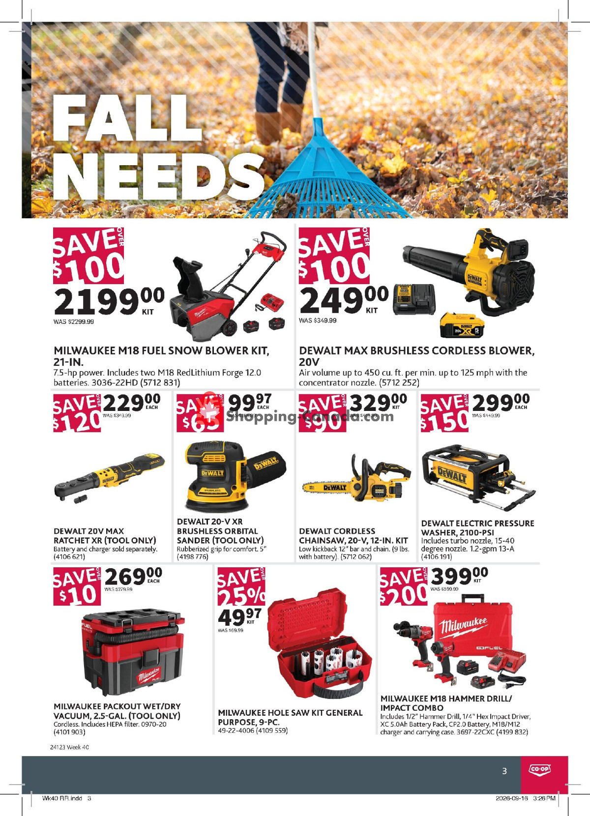 Co-op flyer from Thursday October 1, 2026 to Wednesday October 21, 2026 - page 3
