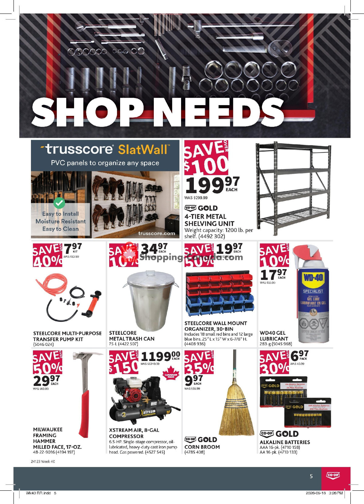 Co-op flyer from Thursday October 1, 2026 to Wednesday October 21, 2026 - page 5