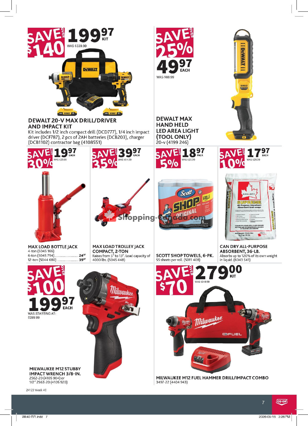 Co-op flyer from Thursday October 1, 2026 to Wednesday October 21, 2026 - page 7