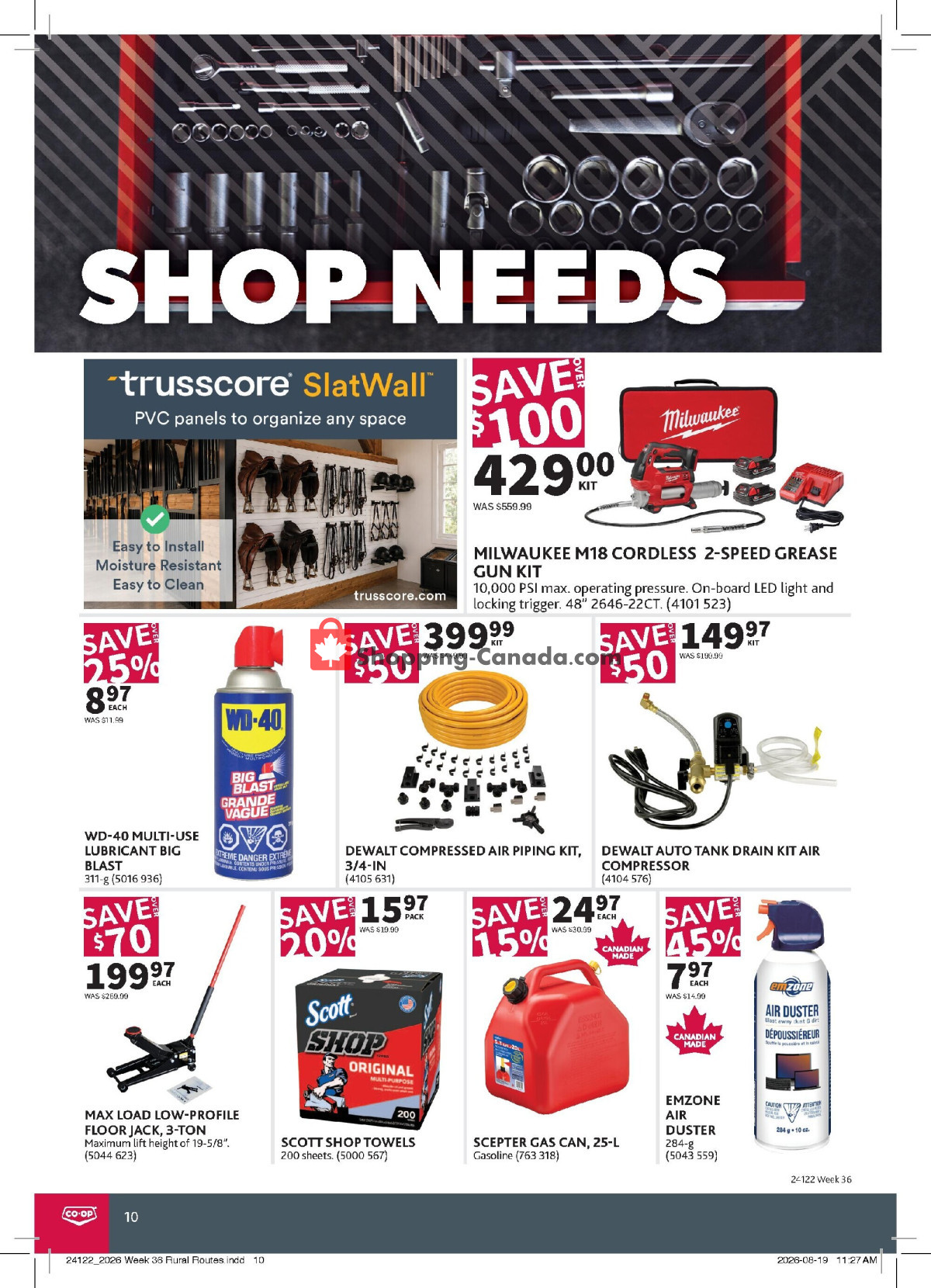 Co-op flyer from Thursday September 3, 2026 to Wednesday September 23, 2026 - page 10